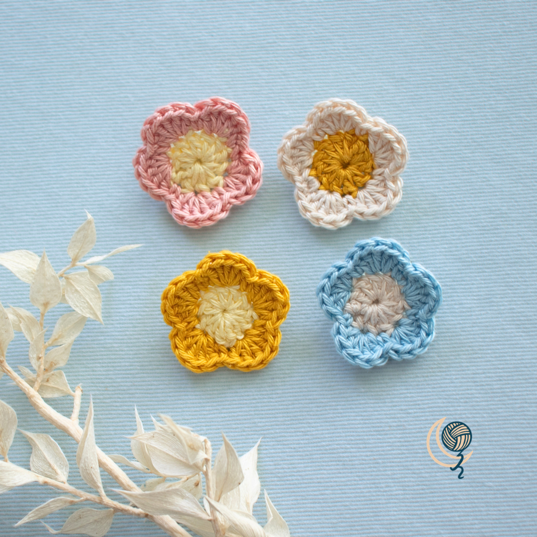 Broches fleuries